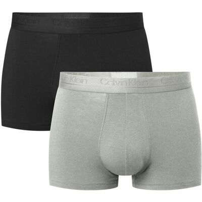 Pánske boxerky 2 pack NB2526A 6HN mix farieb - Calvin Klein XL Mix barev Pánske boxerky 2 pack NB2526A 6HN mix farieb - Calvin Klein XL Mix barev