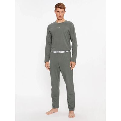 Pánske pyžamo U2BX00KBZG0 A911 sivé - Guess XL Pánske pyžamo U2BX00KBZG0 A911 sivé - Guess XL