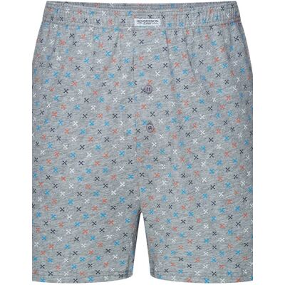 Henderson Pánske boxerky 560 1442-MAXI šedá melanž 5XL Henderson Pánske boxerky 560 1442-MAXI šedá melanž 5XL