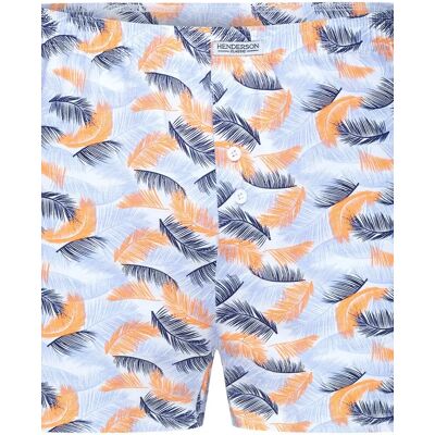 Henderson Pánske boxerky M 560 1449 ŠEDO-ORANŽOVÁ XL Henderson Pánske boxerky M 560 1449 ŠEDO-ORANŽOVÁ XL