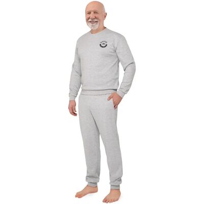 MARTEL Pánske pyžamo KONRAD 417 šedá 2XL MARTEL Pánske pyžamo KONRAD 417 šedá 2XL