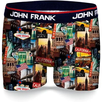 Pánske boxerky John Frank JFBD339 M Dle obrázku Pánske boxerky John Frank JFBD339 M Dle obrázku
