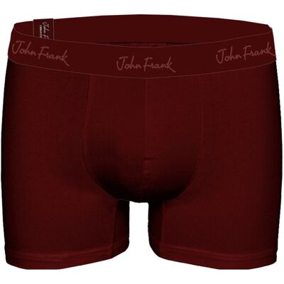 Pánske boxerky John Frank JFBMOD10 XXL Bordó Pánske boxerky John Frank JFBMOD10 XXL Bordó