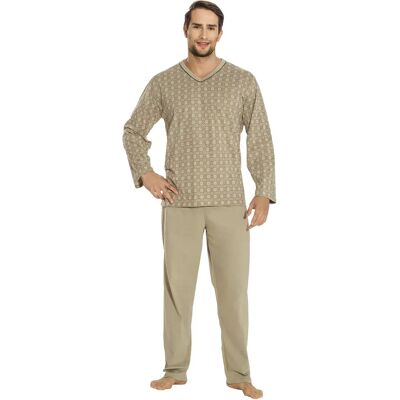 Pánske pyžamo Luna 795 M-2XL tmavě modrá M Pánske pyžamo Luna 795 M-2XL tmavě modrá M