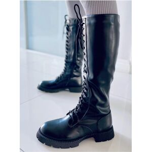 Dámske čižmy v jazdeckom 7752A - Ideal Shoes 37 černá Dámske čižmy v jazdeckom 7752A - Ideal Shoes 37 černá