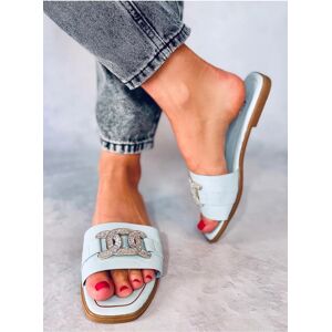 Dámske šľapky T527 Svetlo modrá - Seastar 36 světle modrá Dámske šľapky T527 Svetlo modrá - Seastar 36 světle modrá