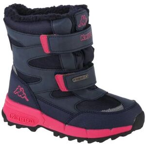 Detská zimná členková obuv Jr 260903K 6722 Dark Blue with Pink - Kappa 27 tm.modrá-růžová Detská zimná členková obuv Jr 260903K 6722 Dark Blue with Pink - Kappa 27 tm.modrá-růžová