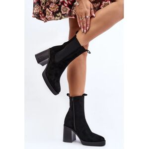 Dámska členková obuv ST-62P Black - Seastar 40 černá Dámska členková obuv ST-62P Black - Seastar 40 černá