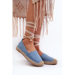 SWEET SHOES Espadrilky B-727 modré - Krok vo veľkom štýle 37 SWEET SHOES Espadrilky B-727 modré - Krok vo veľkom štýle 37