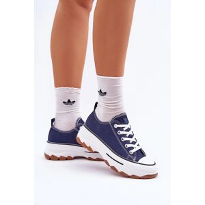 SWEET SHOES Dámske tenisky 24SP26 tmavomodré - Krok vo veľkom štýle 39 SWEET SHOES Dámske tenisky 24SP26 tmavomodré - Krok vo veľkom štýle 39