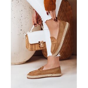 Dámske espadrilky JUDANA camel FashionStreet ZY0639 37 Dámske espadrilky JUDANA camel FashionStreet ZY0639 37