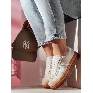 Dámske športové tenisky RUNTAG beige FashionStreet ZY0662 40 Dámske športové tenisky RUNTAG beige FashionStreet ZY0662 40