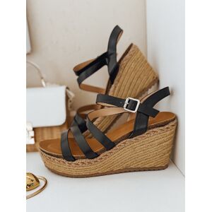 Dámske sandále SUMMERUP black FashionStreet ZY0988 38 Dámske sandále SUMMERUP black FashionStreet ZY0988 38