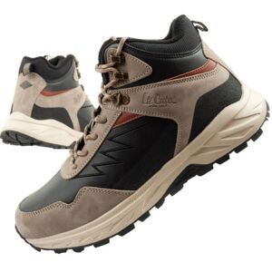 Lee Cooper pánske zimné trekingové zateplené členkové topánky béžové čierne 43 Lee Cooper pánske zimné trekingové zateplené členkové topánky béžové čierne 43