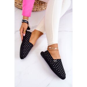 Big Star Shoes Dámske espadrilky s bodkami Big Star JJ274867 Black 36 Big Star Shoes Dámske espadrilky s bodkami Big Star JJ274867 Black 36