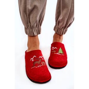 Big Star Shoes Domáce papuče Big Star KK276017 Red-beige 36 Big Star Shoes Domáce papuče Big Star KK276017 Red-beige 36