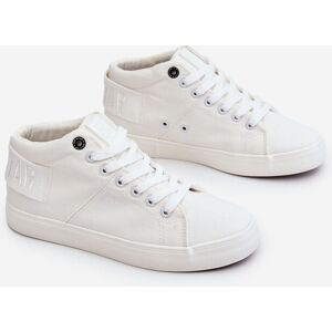 Big Star Shoes Dámske klasické vysoké tenisky Big Star LL274002 white 38 Big Star Shoes Dámske klasické vysoké tenisky Big Star LL274002 white 38