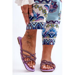 Boto Dámska kľúčenka Leomi Stripe and Jade Purple 37 Boto Dámska kľúčenka Leomi Stripe and Jade Purple 37