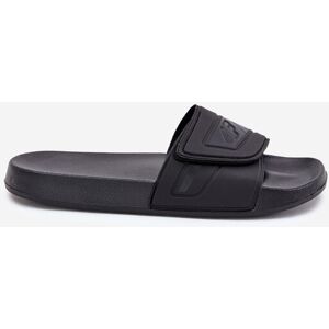 Pánske sandále na suchý zips 4FMM00FFLIM091-20S Black 46 Pánske sandále na suchý zips 4FMM00FFLIM091-20S Black 46