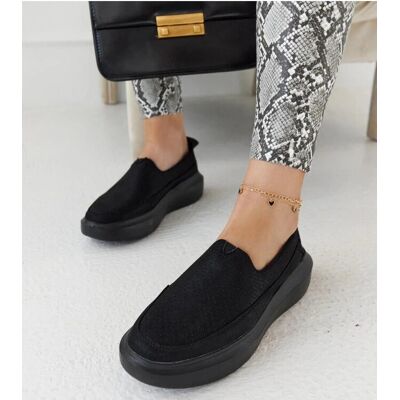 SWEET SHOES Dámske poltopánky TF2316 black - Solea 41 SWEET SHOES Dámske poltopánky TF2316 black - Solea 41