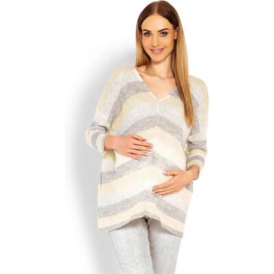 Tehotenský sveter model 114523 PeeKaBoo universal Tehotenský sveter model 114523 PeeKaBoo universal