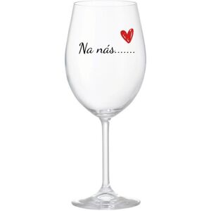 To us....... - číry pohár na víno 350 ml To us....... - číry pohár na víno 350 ml