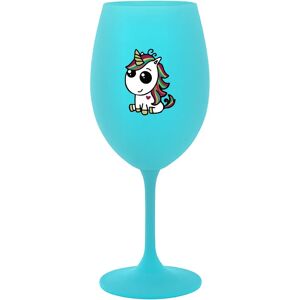 Giftela SPIRITUAL ONE - tyrkysový pohár na víno 350 ml Giftela SPIRITUAL ONE - tyrkysový pohár na víno 350 ml