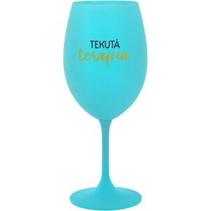 Giftela LIQUID THERAPY - tyrkysový pohár na víno 350 ml Giftela LIQUID THERAPY - tyrkysový pohár na víno 350 ml