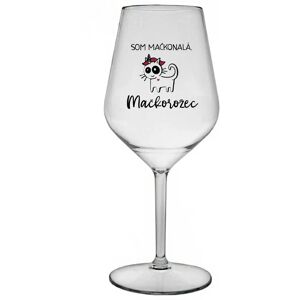 Giftela I AM MAGICCONAL. MAGICCORNER - priehľadný nerozbitný pohár na víno 470 ml Giftela I AM MAGICCONAL. MAGICCORNER - priehľadný nerozbitný pohár na víno 470 ml