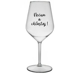 Giftela NESMELI A NEVYPADALI! - priehľadný nerozbitný pohár na víno 470 ml Giftela NESMELI A NEVYPADALI! - priehľadný nerozbitný pohár na víno 470 ml