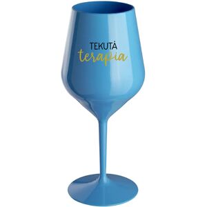 Giftela LIQUID THERAPY - modrý nerozbitný pohár na víno 470 ml Giftela LIQUID THERAPY - modrý nerozbitný pohár na víno 470 ml