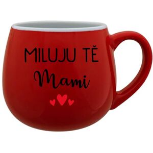 Giftela I LOVE YOU MAMI - červený keramický hrnček 300 ml Giftela I LOVE YOU MAMI - červený keramický hrnček 300 ml