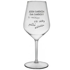 Giftela SVAŘÁČEK - číry nerozbitný pohár na víno 470 ml Giftela SVAŘÁČEK - číry nerozbitný pohár na víno 470 ml