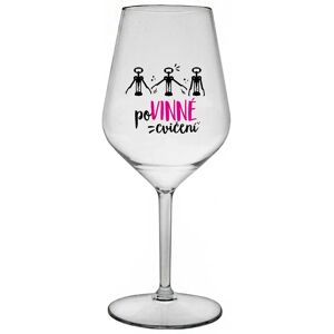 Giftela VYŽADOVANÉ VÝHODY - číry nerozbitný pohár na víno 470 ml Giftela VYŽADOVANÉ VÝHODY - číry nerozbitný pohár na víno 470 ml
