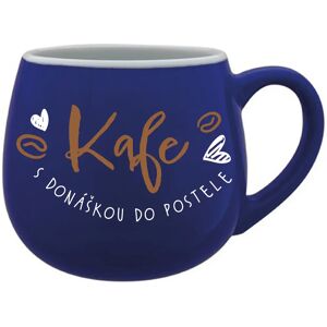 Giftela CAFE S BEDROOM DONUT - modrý keramický hrnček 300 ml Giftela CAFE S BEDROOM DONUT - modrý keramický hrnček 300 ml