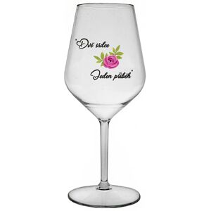 Giftela DVE SRDCIA, JEDEN PRÍBEH - číry nerozbitný pohár na víno 470 ml Giftela DVE SRDCIA, JEDEN PRÍBEH - číry nerozbitný pohár na víno 470 ml