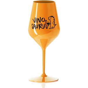 Giftela VÍNOSAURUS - oranžový nerozbitný pohár na víno 470 ml Giftela VÍNOSAURUS - oranžový nerozbitný pohár na víno 470 ml