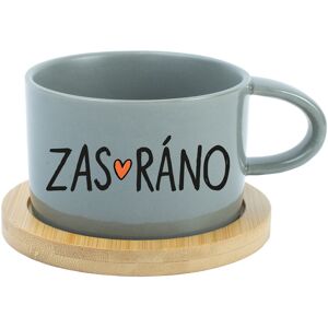 Giftela ZAS_RÁNO - šálka na sivé makrónky 200 ml Giftela ZAS_RÁNO - šálka na sivé makrónky 200 ml