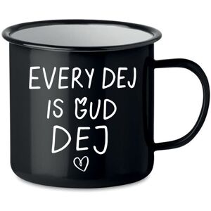 Giftela EVERY DEJ IS GUD DEJ - čierna plechovka 350 ml Giftela EVERY DEJ IS GUD DEJ - čierna plechovka 350 ml