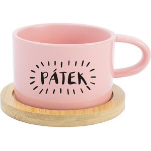 Giftela PIATOK - ružový pohár na makrónky 200 ml Giftela PIATOK - ružový pohár na makrónky 200 ml