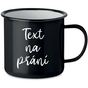 Giftela WISHING TEXT - čierna plechovka 300 ml Giftela WISHING TEXT - čierna plechovka 300 ml
