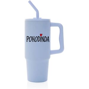 Giftela POHODINDA - svetlomodrá cestovná termoska s farebným viečkom 900 ml Giftela POHODINDA - svetlomodrá cestovná termoska s farebným viečkom 900 ml