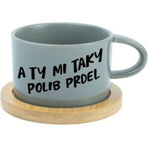 Giftela A TY MI TAKY POLIB PRDEL - sivý hrnček makarón 200 ml Giftela A TY MI TAKY POLIB PRDEL - sivý hrnček makarón 200 ml