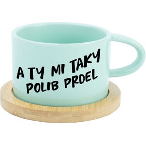 Giftela A TY SI MŇA TAK LÍBALA - mätový hrnček makrónka 200 ml Giftela A TY SI MŇA TAK LÍBALA - mätový hrnček makrónka 200 ml