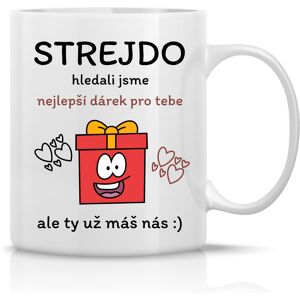 Giftela NAJLEPŠÍ DARČEK NA PRECHÁDZKU - klasický biely keramický hrnček 300 ml Giftela NAJLEPŠÍ DARČEK NA PRECHÁDZKU - klasický biely keramický hrnček 300 ml