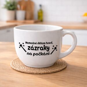 Giftela IMPOSSIBLE TO DO, MEGA XXL keramický hrnček 1000 ml Giftela IMPOSSIBLE TO DO, MEGA XXL keramický hrnček 1000 ml
