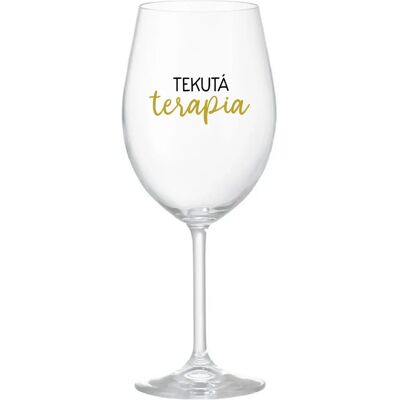 Giftela LIQUID THERAPY - priehľadný pohár na víno 350 ml Giftela LIQUID THERAPY - priehľadný pohár na víno 350 ml