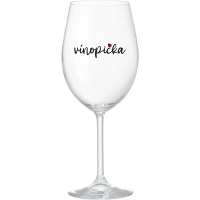 Giftela VINOPIECKA - priehľadný pohár na víno 350 ml Giftela VINOPIECKA - priehľadný pohár na víno 350 ml