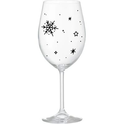 Giftela ZIMĚNKA - priehľadný pohár na víno 350 ml Giftela ZIMĚNKA - priehľadný pohár na víno 350 ml