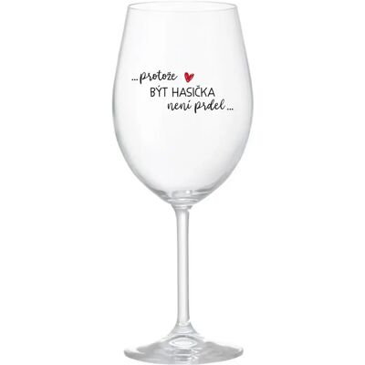 Giftela Pretože byť WASP NIE JE PRELIMINÁRNE - číry pohár na víno 350 ml Giftela Pretože byť WASP NIE JE PRELIMINÁRNE - číry pohár na víno 350 ml